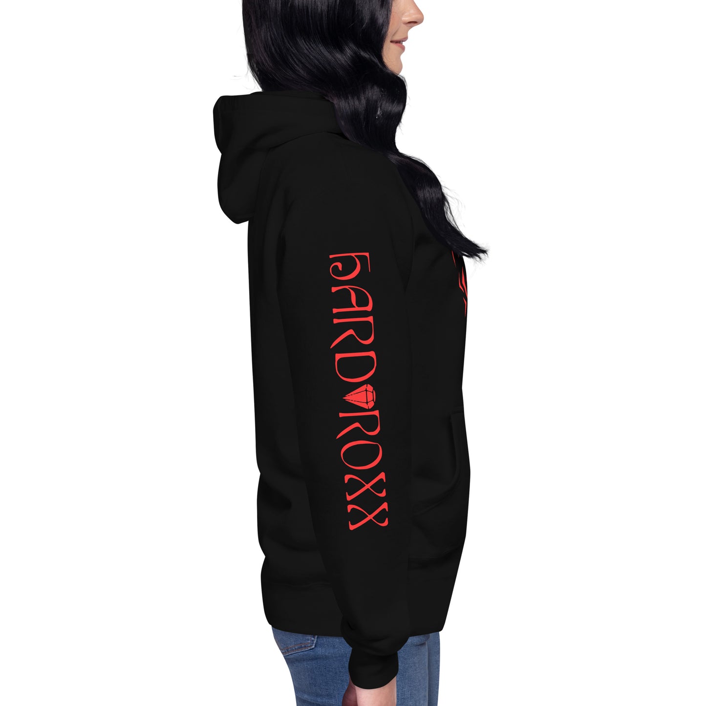 Hardroxx new logo Unisex Hoodie red/blue