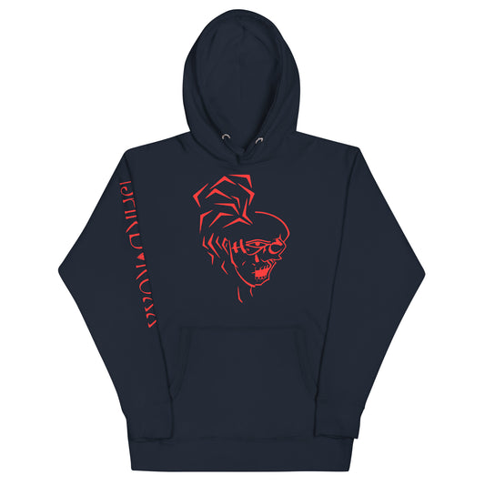 Hardroxx new logo Unisex Hoodie red/blue