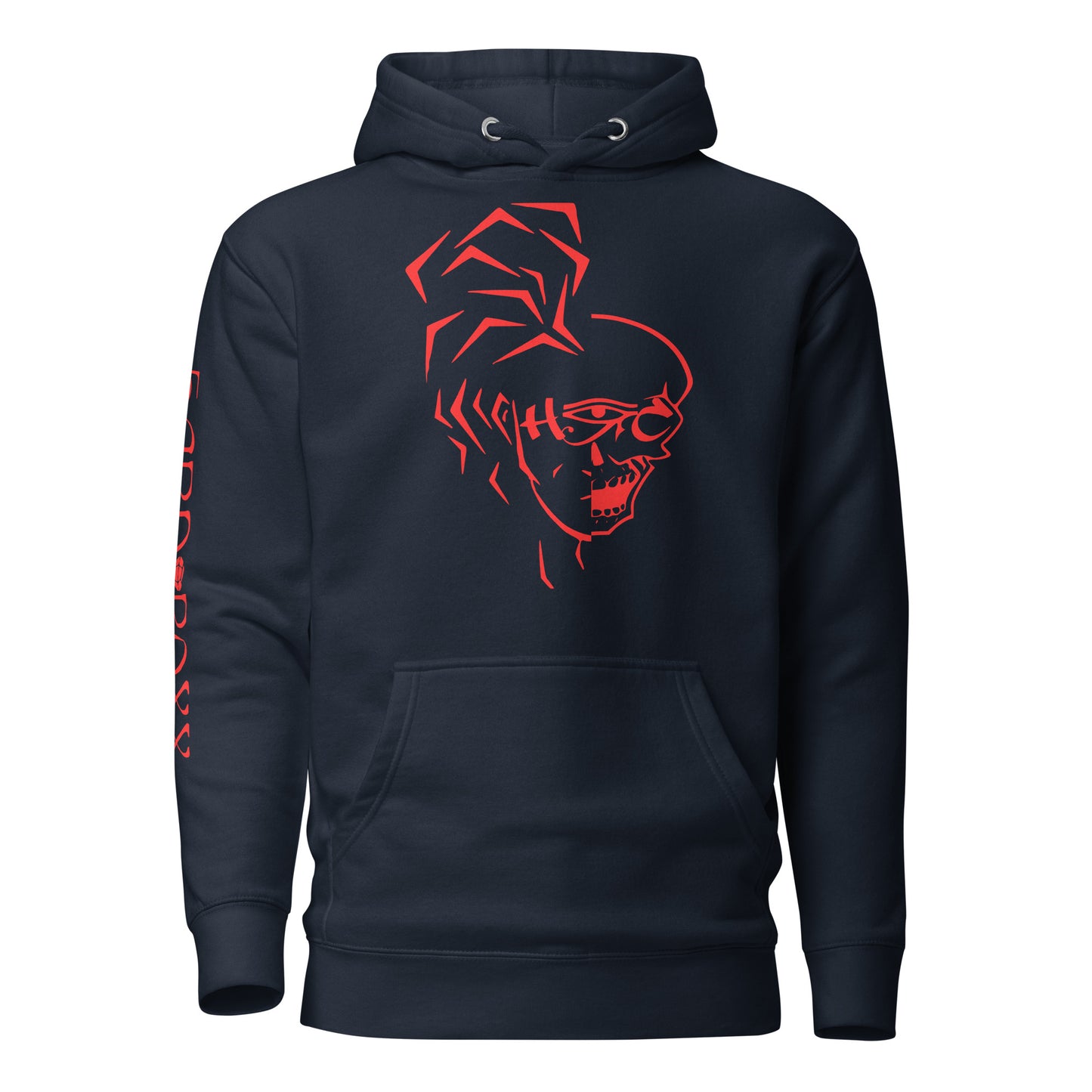 Hardroxx new logo Unisex Hoodie red/blue