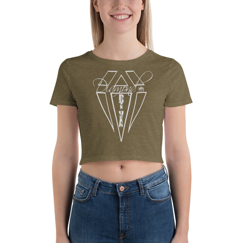 Women’s Hardroxx Diamond Diva Crop Tee