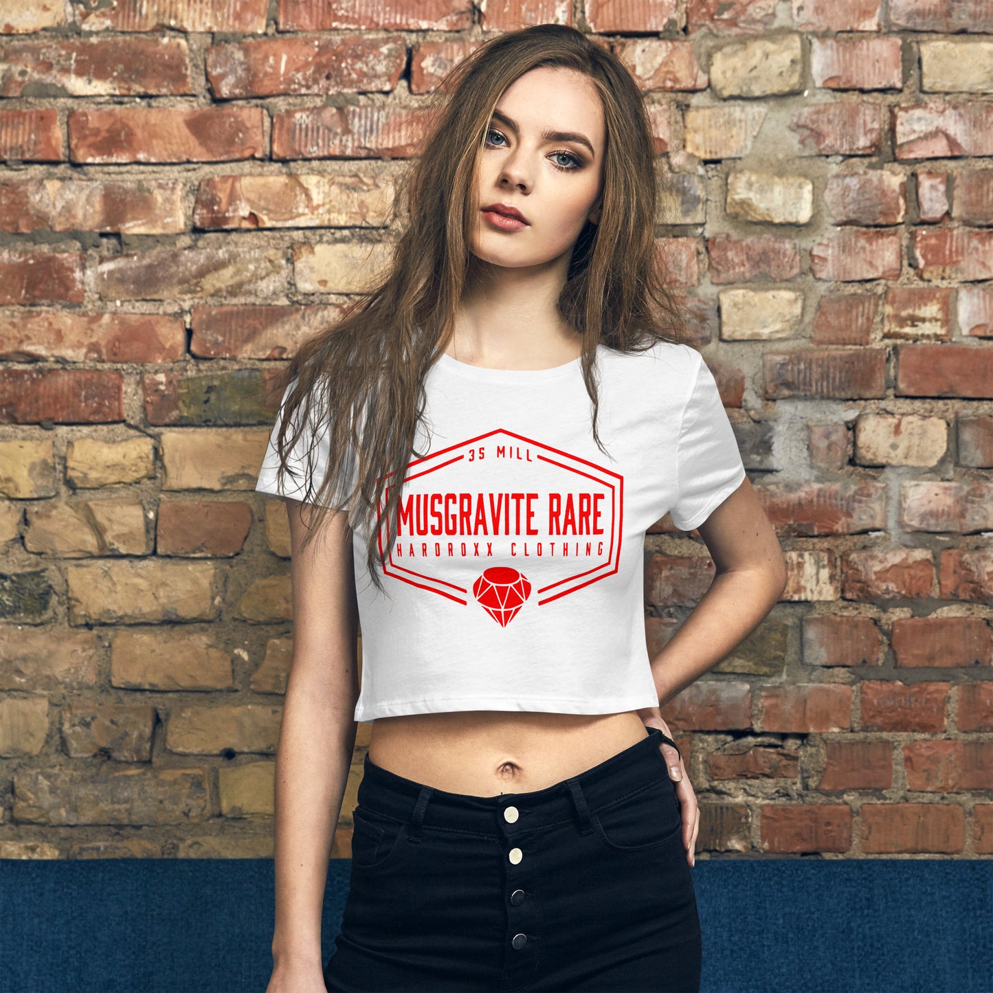 MUSGRAVITE Rare Crop T-shirt